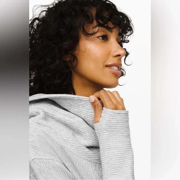 Lululemon Along The Way Dress With Pockets Heathered Core Ultra Light Gray XS - Picture 4 of 11